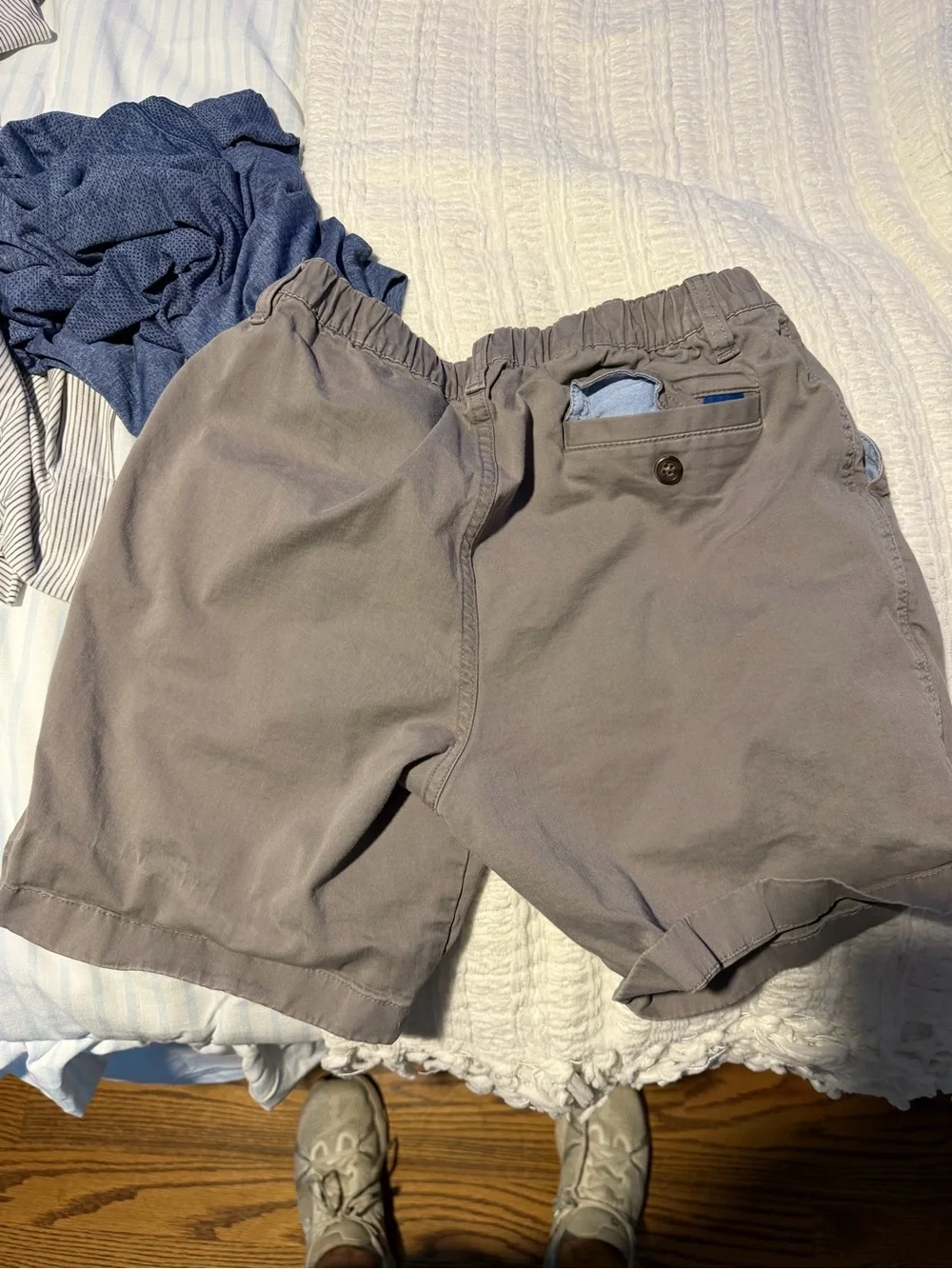 Chubbies Shorts in Light Gray 7in